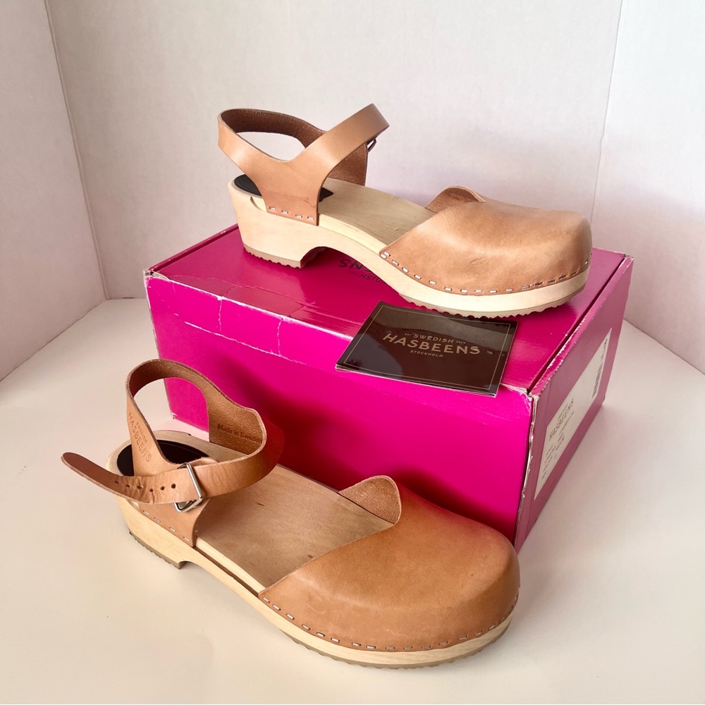 Swedish Hasbeen Clog Sandal NWT